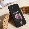 Чехол для телефона Senior S-Sakurajima Mai для Samsung Galaxy A13, 21s, 22, 31, 32, 52, 53, 71, 72, 73, Мягкая черная крышка