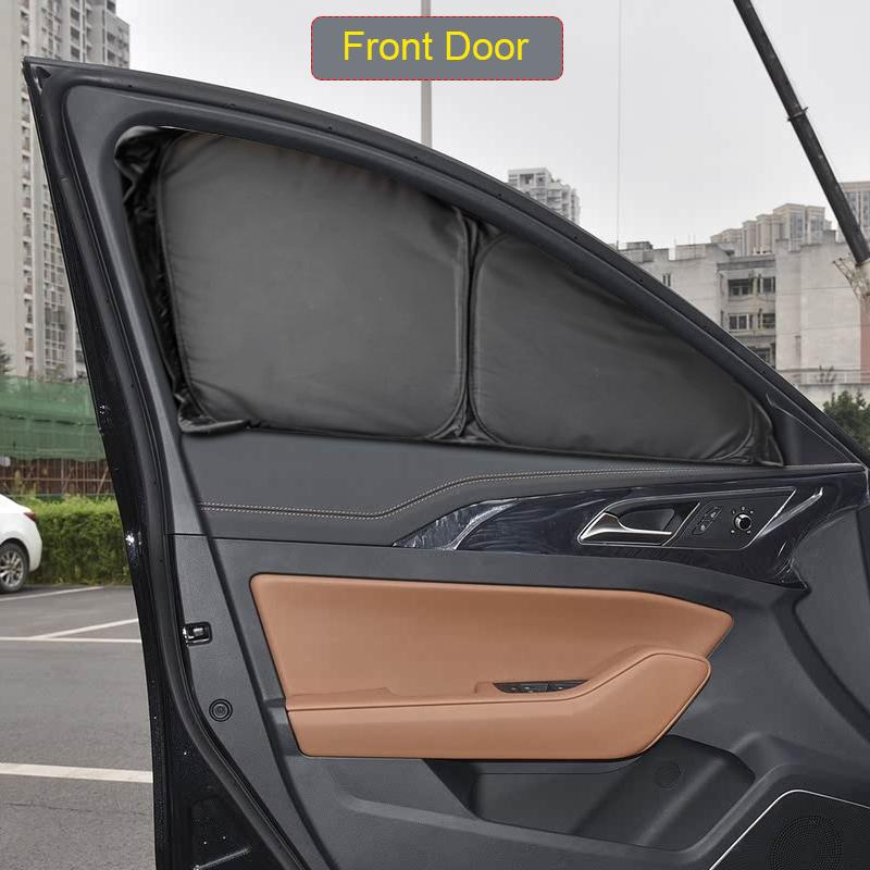 Car Black Windows Privacy Sunshade For HONGQI H5 2020-Present Auto Anti-UV Heat Insulation Protect Cover Interior Accessories