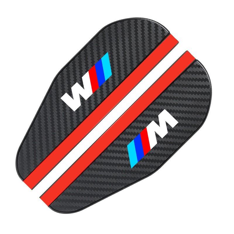 DZBW6 Car Rear View Mirror Rain Eyebrow Stickers Carbon Fiber Accessories For BMW M Sport M2 M3 M4 M5 M6 E46 E90 E60 E39 E36 F20 X3 X6