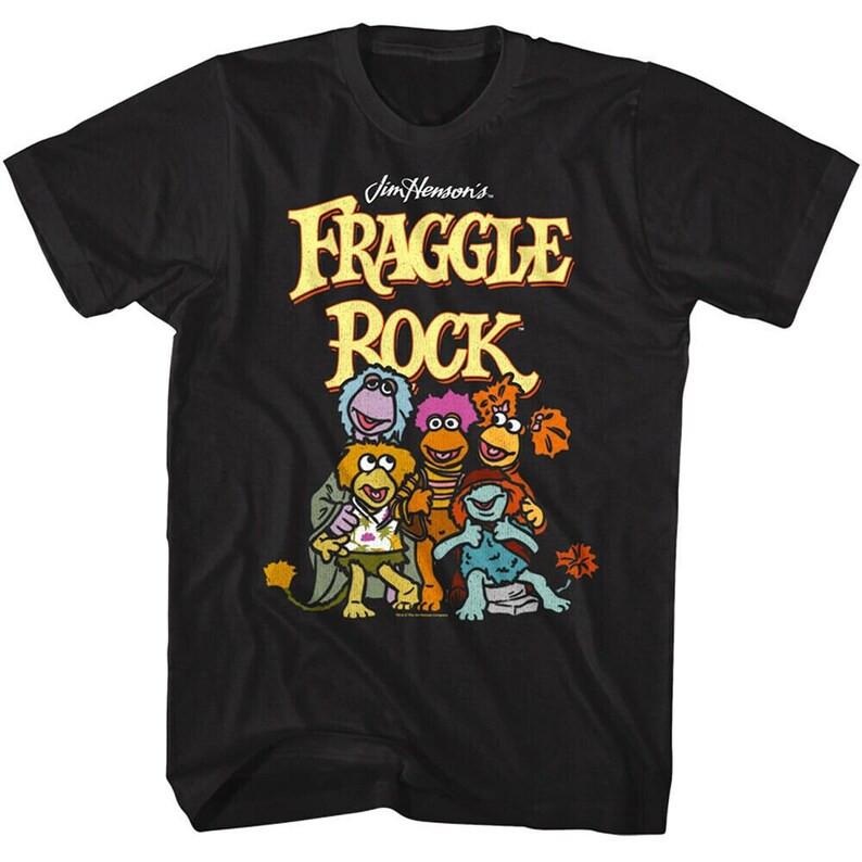 Футболка FRAGGLE ROCK Squad Goals Кукольное телешоу Большая и высокая футболка