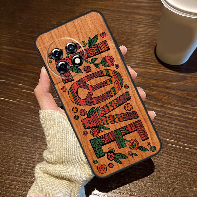 Чехол с текстурой дерева для OnePlus Nord CE 2 Lite 2T N10 N20 N30 Nord 3 OnePlus 11 9 10 Pro 10R 10T 8T Coque