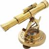 Твердый латунный теодолит Алидад телескоп Компас Навигационный прибор 12,7 см