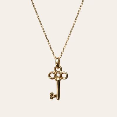 [14k/18k] VINTAGE KEY N Vintage Key Necklace