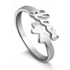 Stylish Opening Lore Ring Rings Silver Plated Ornament Fashion