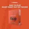 D'Addario Woodwinds Rico Tenor Saxophone Reed, Rico No. 3