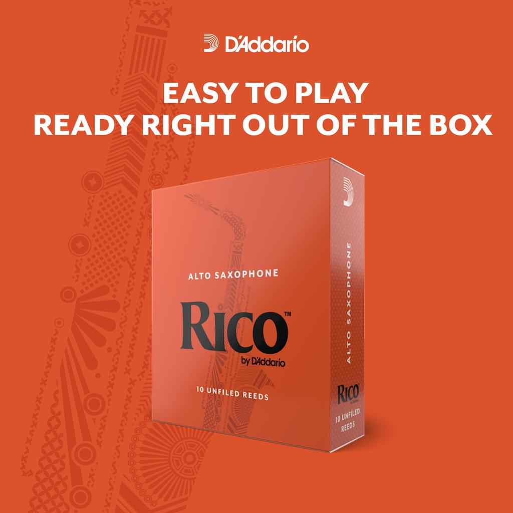 D'Addario Woodwinds Rico Tenor Saxophone Reed, Rico No. 3