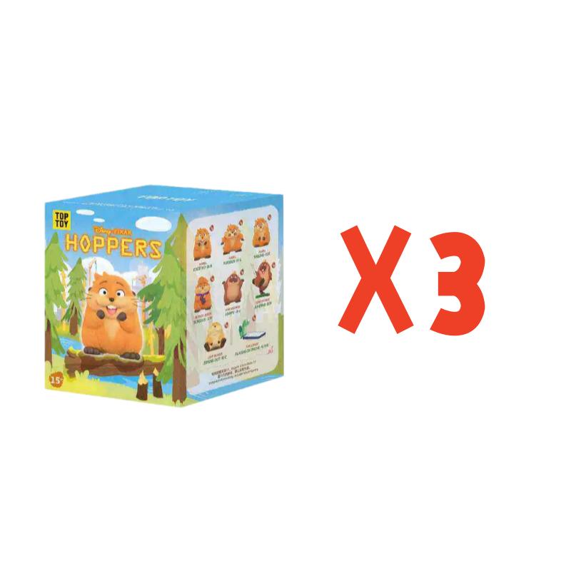 Оригинальная новая серия Pixar Hoppers Мини-фигурка Милая Модная Аниме-фигурка Периферия Настольный Декор Подарки на День Рождения