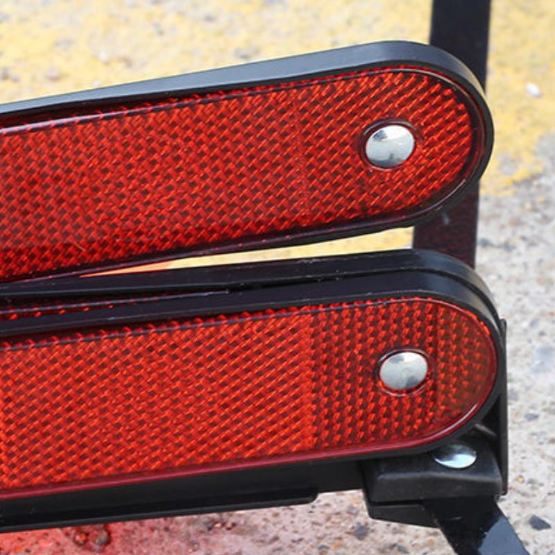 Предупреждающие знаки для штатива, светоотражающие складные знаки опасности для автомобиля, предупреждающие знаки о неисправности автомобиля, практические необходимые автомобильные принадлежности