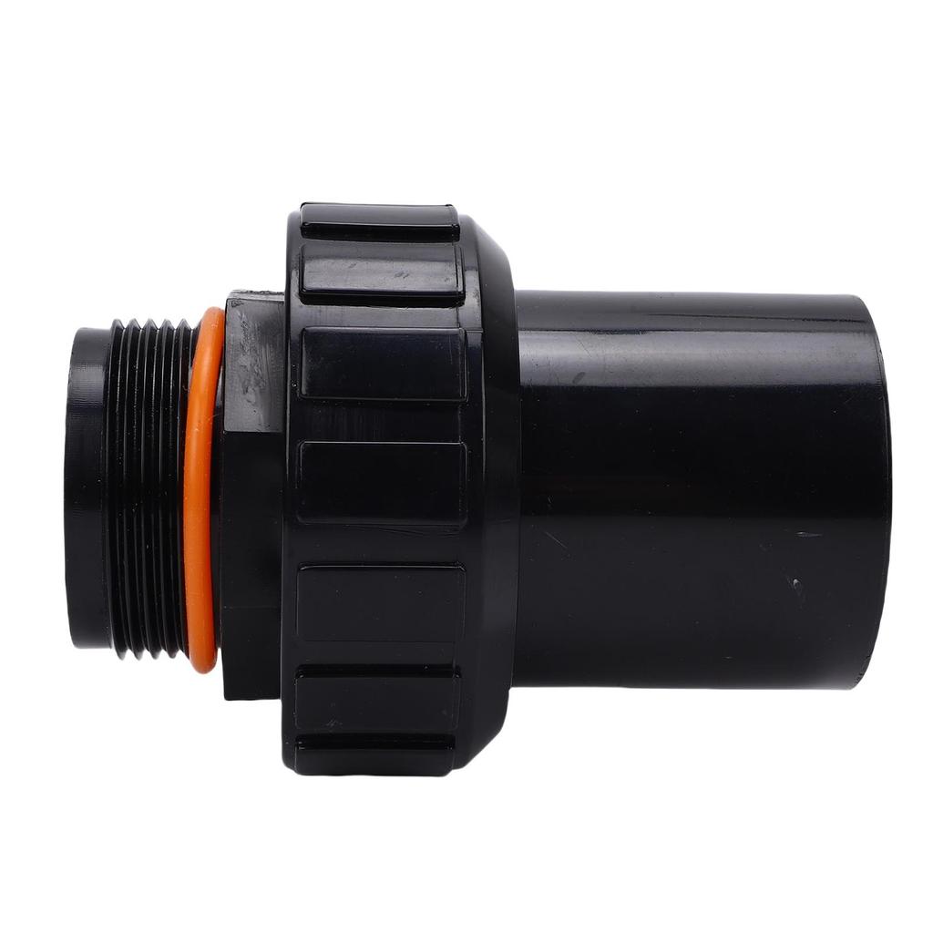 Sand Tank Straight Water Pipe with Threaded Joint Pool Pump Fittings PVC Union Adapter Connector
