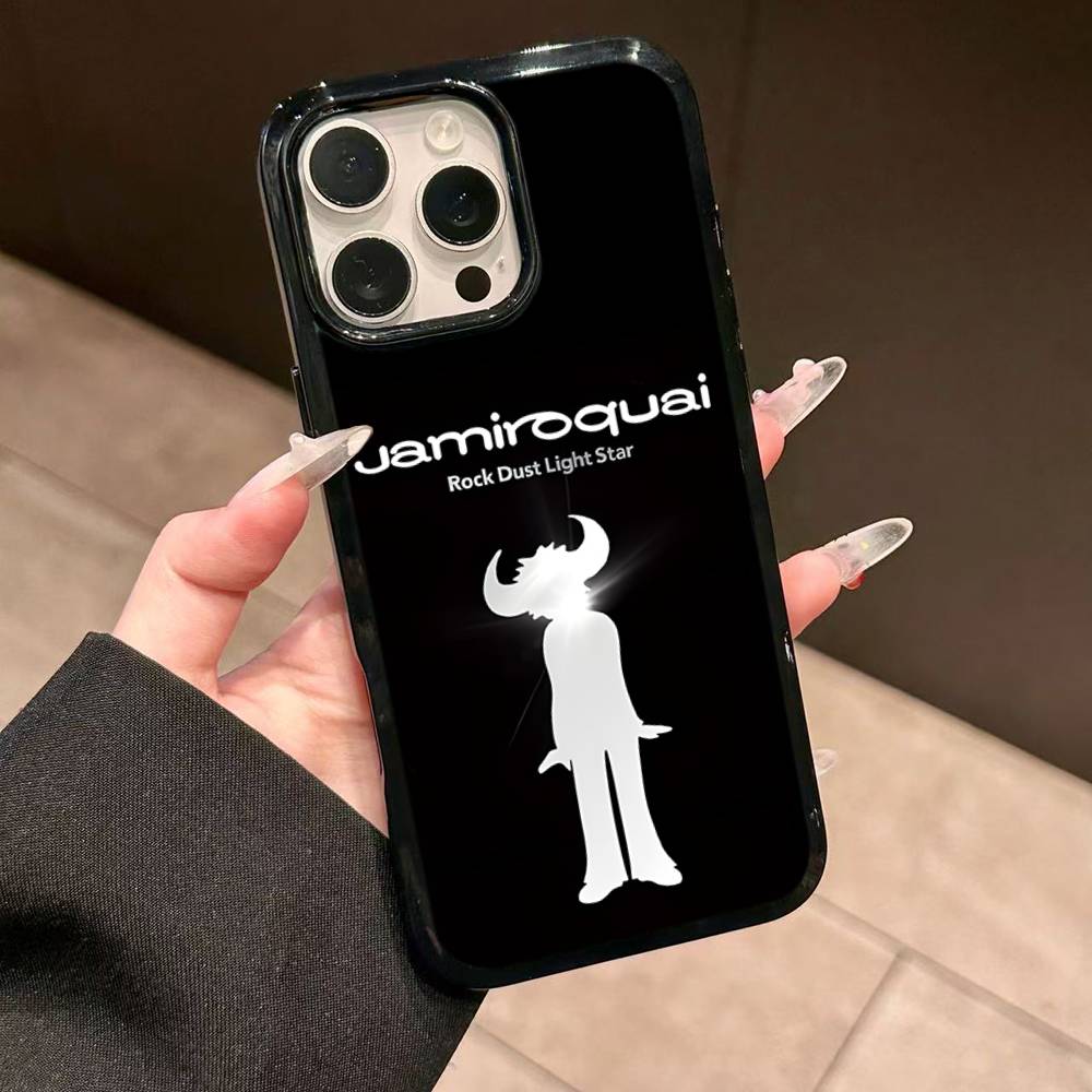 Чехол для телефона Rock Band J-jamiroquais Беспроводная зарядка PC+TPU Для IPhone 11 12 13 14 15 16 17 Pro Max Plus Чехол