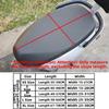 Breathable Electric Bicycle Seat Cover Elastic Motorcycle Seat Protector  Outdoor Protection