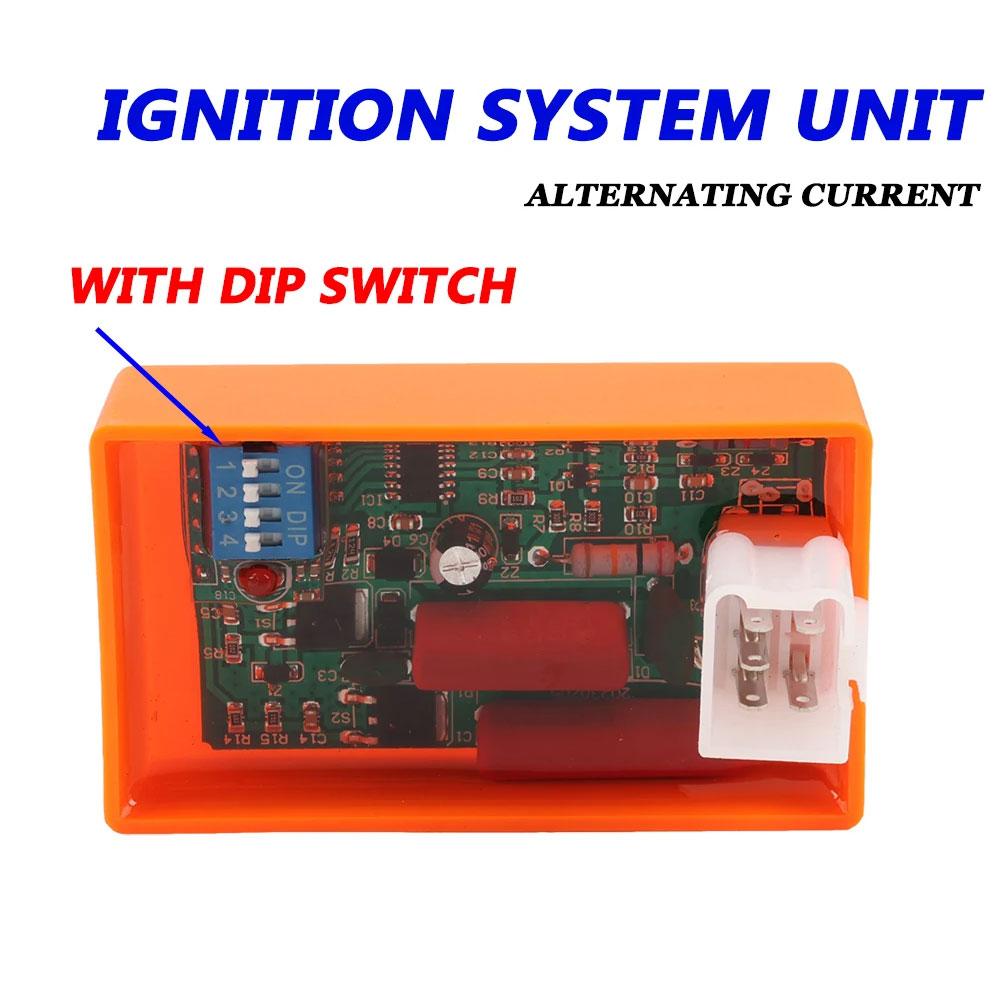 Programmable CDI Box for Motorcycle Ignition 5 Pin AC CDI for POP100 WAVE100 YX140 YX160 AT110 C90 Reliable Ignition Accessory