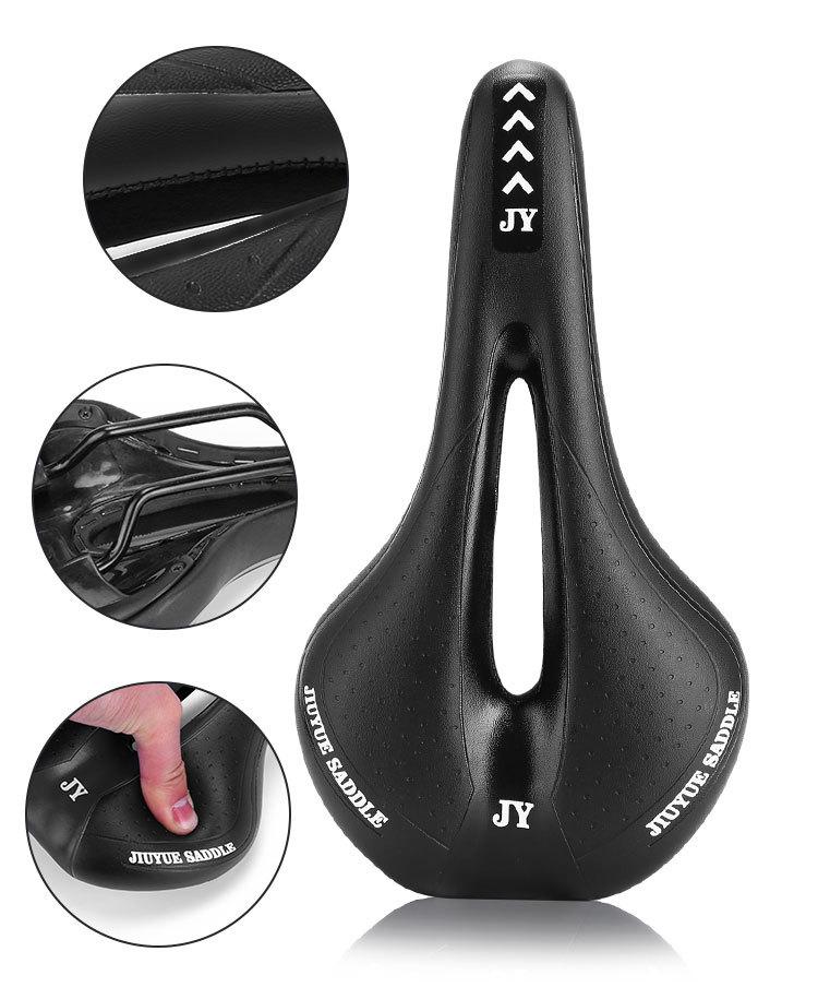 Гелевое сверхмягкое велосипедное седло MTB, полое велосипедное седло, велосипедные аксессуары для шоссейного горного велосипеда