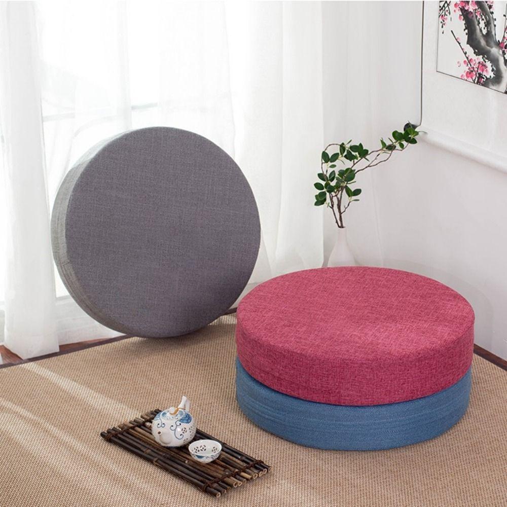 Soft for Living Room Meditation Balcony Tatami Yoga Mat Seating Cushion Pillow Floor Cushion