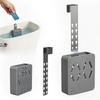 Silicone Toilet Tank Cleaning Tablet Holder Toilet Bleach Tablet Storage Rack  Bowl Cleaner Storage