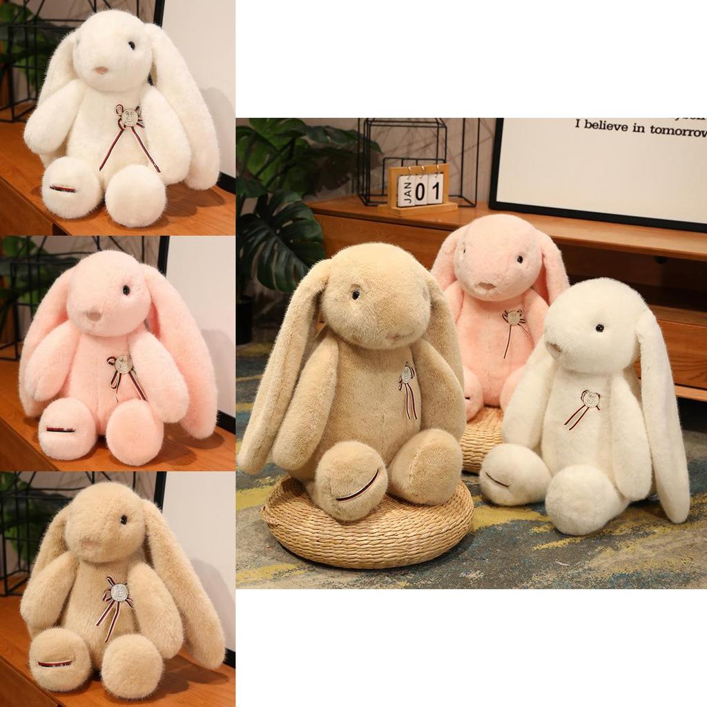 Bunny Stuffed Animal With Cartoon Design For Children And Baby