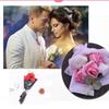 Artificial Decorations 3 Heads Artificial Rose Bouquet Gift Packing Roses  Mother's Day