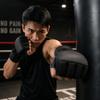 Polyester Boxing Gloves Shock Absorb Sparring Mitt Quick Fasten Training Guard  Kickboxing Match