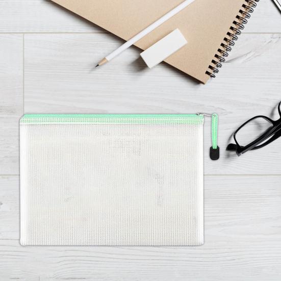 4 шт. сумка для файлов формата А4, водонепроницаемые многоцелевые карманы на молнии, портативная сумка для хранения файлов