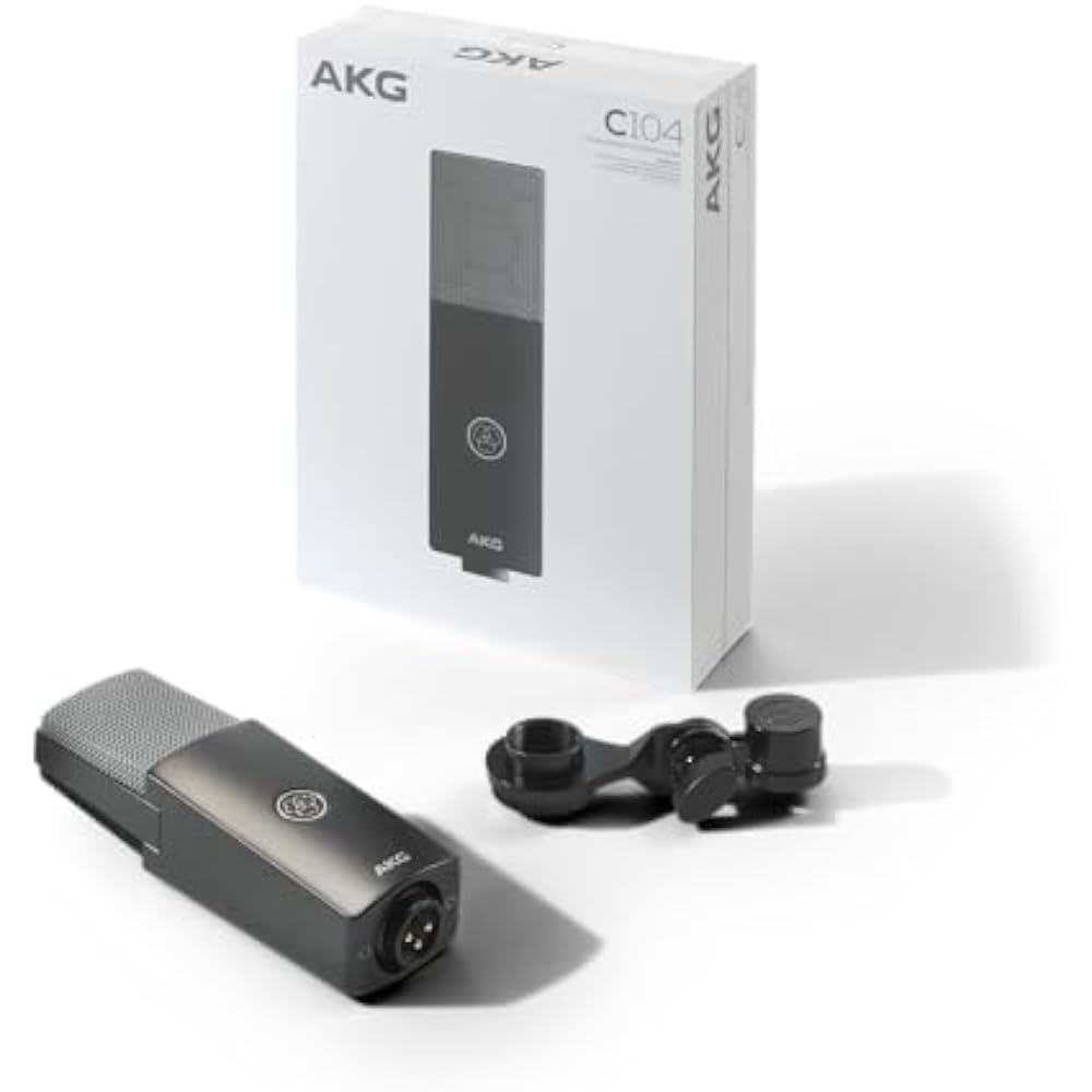 AKG (Игра Аркер) C104 Конденсаторный микрофон с боковой адресацией [Для записи вокала/Музыкальных инструмен...