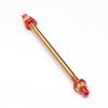 Motorcyle parts Front Rear wheel hub 250mm rainbow  Axle shaft axis sleeve Fit PIT PRO Trail Dirt Bike QUAD ATV