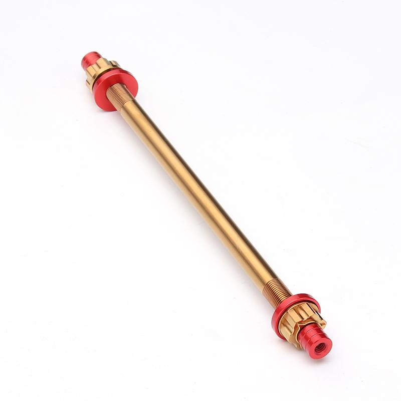 Motorcyle parts Front Rear wheel hub 250mm rainbow Axle shaft axis sleeve Fit PIT PRO Trail Dirt Bike QUAD ATV