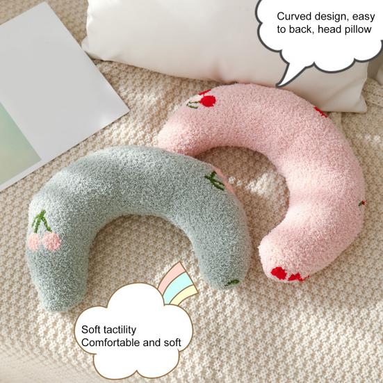 Подушка для собаки, уютная, милая, мягкая, защищающая шейный отдел позвоночника, удобная на ощупь ткань для сна, кошка