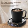 Электрический подогреватель чашек для кофе Yousheng с автоматическим отключением, 3 температурных режима, бесшумная работа, умный подогреватель чашек, подставка под стакан