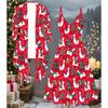 3D Рождественский Принтованный Набор Платье Пальто на День Святого Валентина, Эксцентричный Классический Тотем Модный Принт, подходит для Различных Сцен Модных Стилей