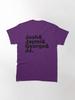 Westlife Josh _amp_ Jaymi _amp_ George _amp_ JJ (black writing) Fitted Classic T-Shirt