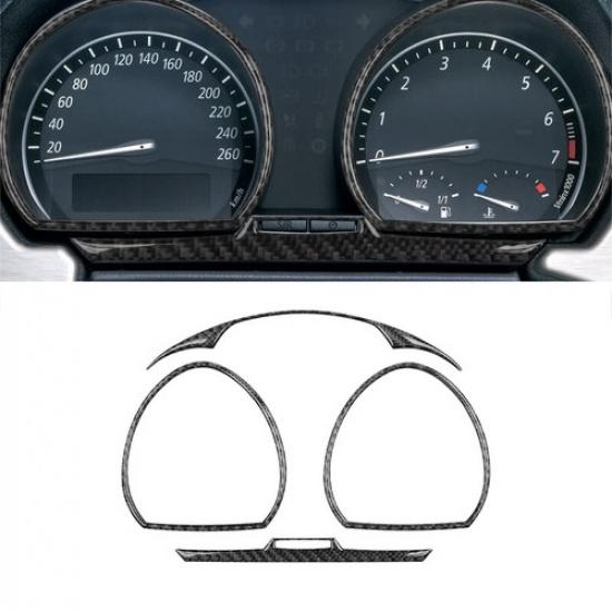 4 шт. Накладка на рамку спидометра на приборную панель из углеродного волокна для BMW Z4 E85 2003-2008
