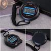 Phyxiul Stopwatch Sports Large Screen Split Timer Alarm Clock Intermittent Training Timer Outdoor Split Stopwatch Countdown Waterproof Rainproof