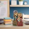 Прочная милая фигурка Святого Семейства Мультяшная безопасная фигурка Иисуса Христа Уникальные рождественские украшения для яслей Церковь