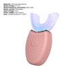 Electric Toothbrush U-Shaped Ultrasonic Silicone 360 Degrees Automatic Blue Light Toothbrush for Home Use
