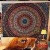 2D Художественный Винтажный Восточный Гобелен для Boho Контент-Креативности и Домашнего Декора