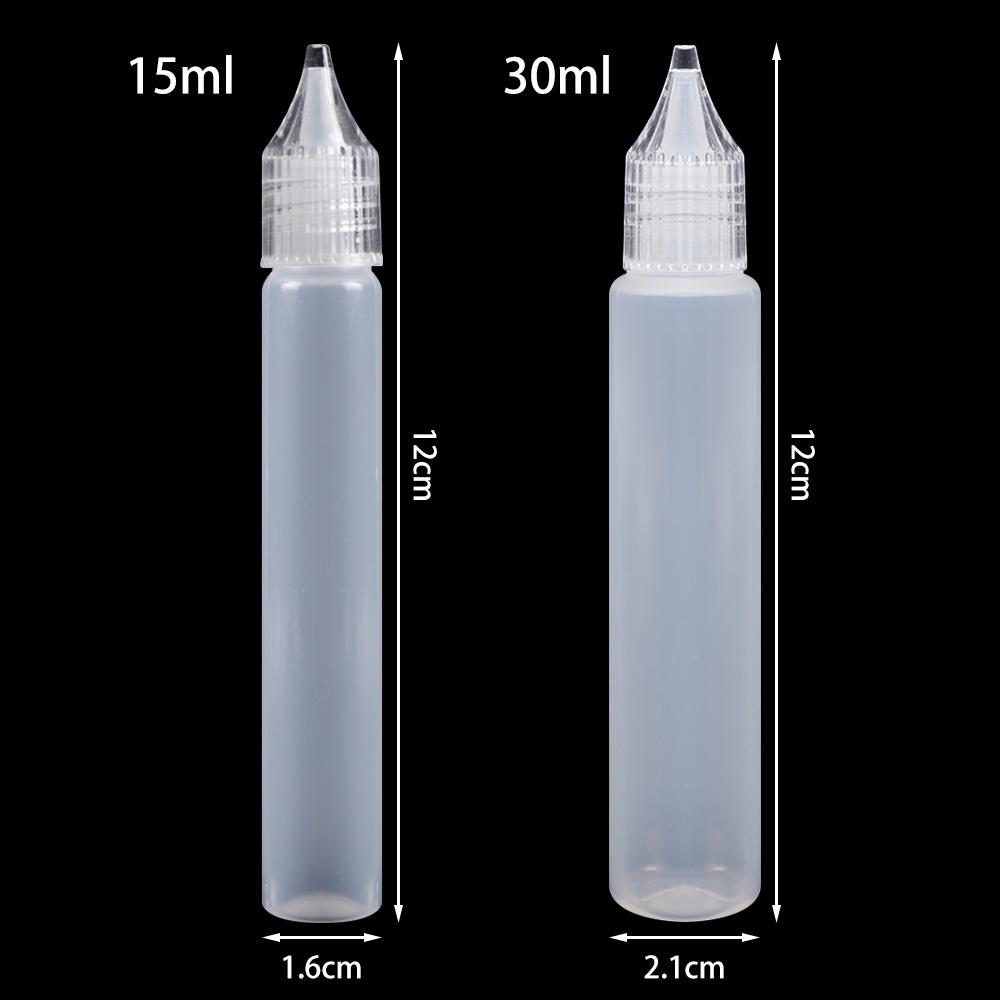 5 ШТ. Пластиковый инструмент для рукоделия Сделай сам Игла Сжимаемая Бумагокручение Аппликатор Клей Бутылка