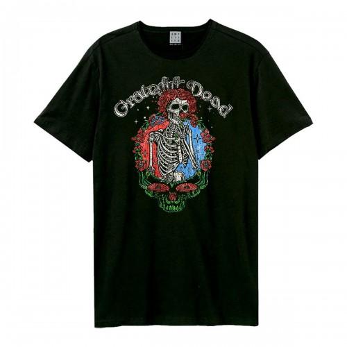 Amplified Unisex Adult Floral Stealie Grateful Dead T-Shirt