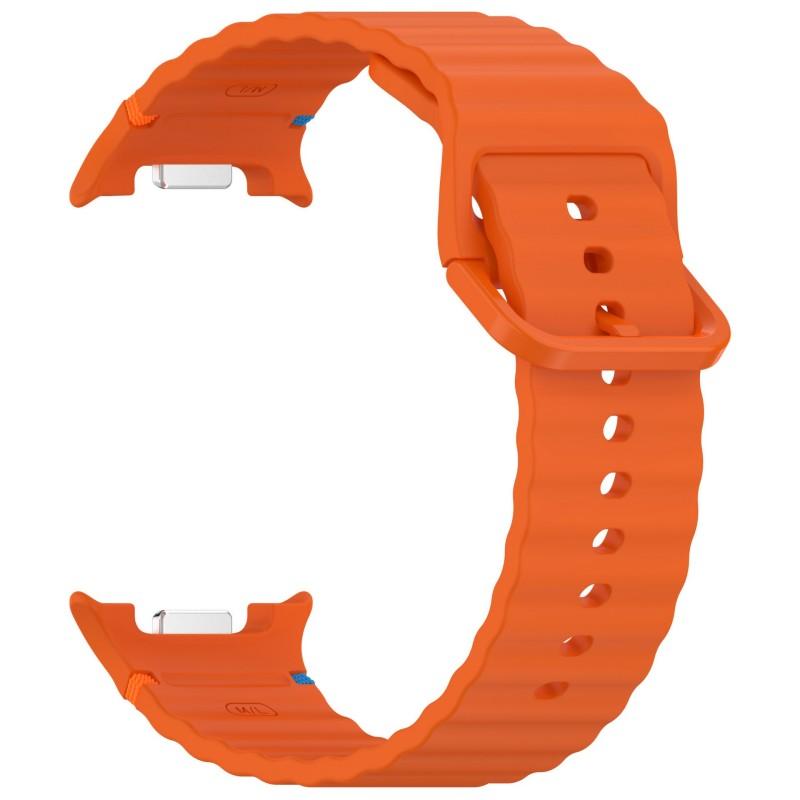Wave Silicone Band for Samsung Galaxy Watch8 40mm 44mm 8 Classic Smartwatch Replacement Band for Galaxy Watch9 40/44mm Accessior