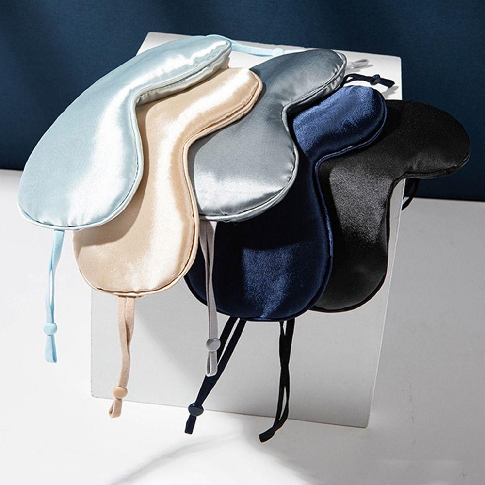 Mulberry Silk Silk Sleep Eye Mask Ventilate Eye Care Tools Soft Shading Sleeping Mask Women
