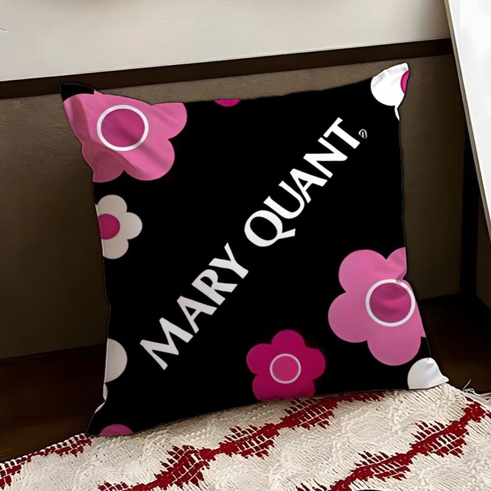 MMary QQuant Cushion Cover Reversible Soft Durable Pillow Cover Home Car MultiScene Use for Daily Comfort