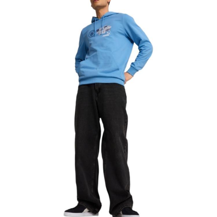 PUMA MCFCFtblnrgy Sweatshirt Men's Light Blue 779120-39