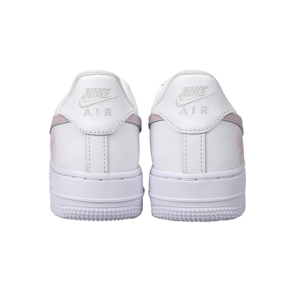 Nike Air Force 1 Pink Mood Slip Resistant Abrasion Resistant Low top Skateboard Shoes Women's Pink White DH2920-111(Team298-)