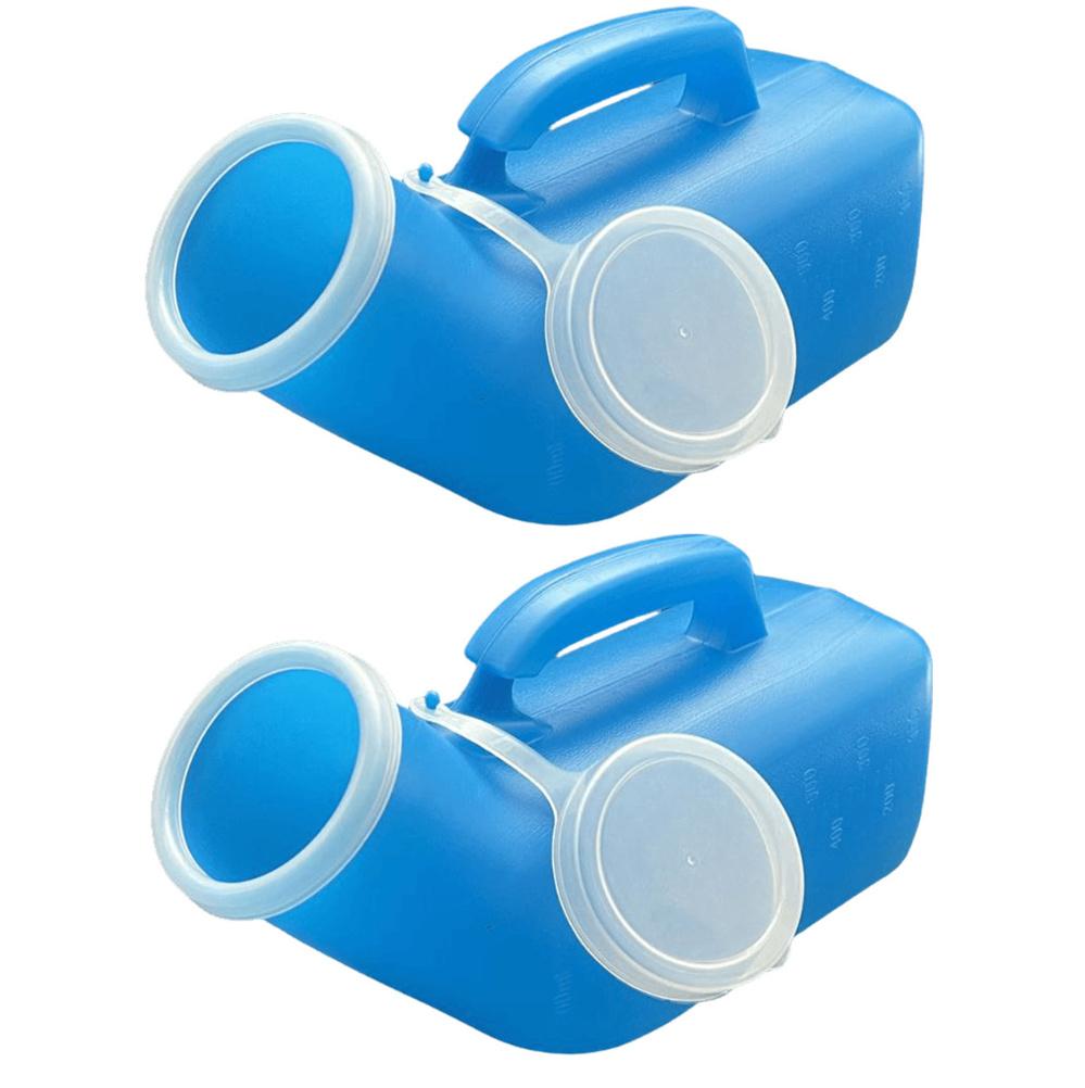 1200 мл Бутылка для мочи, непроливающаяся, портативный писсуар, пластиковая бутылка-подкладное судно для мужчин, с крышкой, для автомобиля, пожилых людей и при недержании