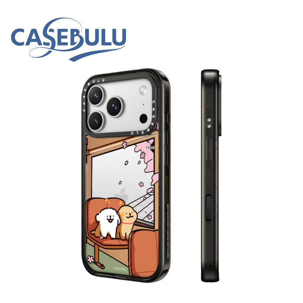 Акриловый чехол с рисунком щенка для iPhone 17 Pro Max/16 Pro