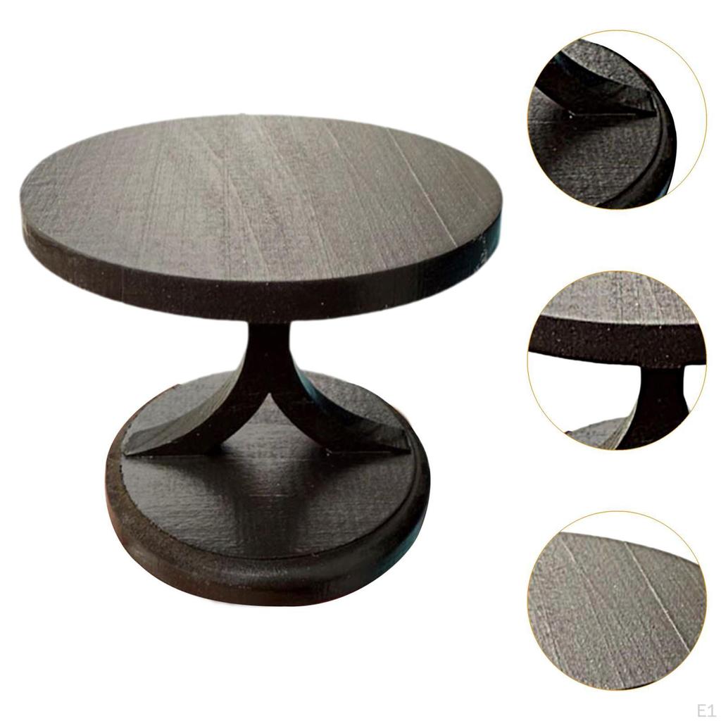 1:12 Приставной столик для кукольного домика 1: 12 Миниатюрная мебель для кукольного домика