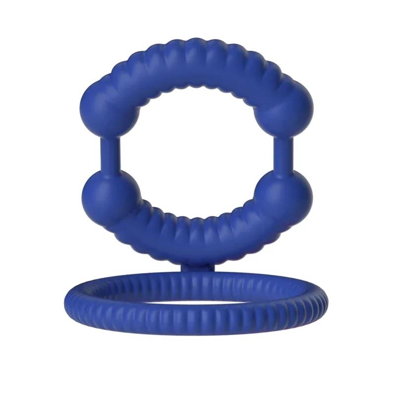 Силиконовое кольцо для пениса, блокирующее семяизвержение, для БДСМ, увеличения, эрекции, растяжитель, секс-игрушка, задержка эякуляции у мужчин, кольцо для члена, стимуляция головки