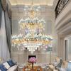 Роскошная Европейская Хрустальная Люстра, Французский Керамический Дизайн для Гостиной или Ресторана