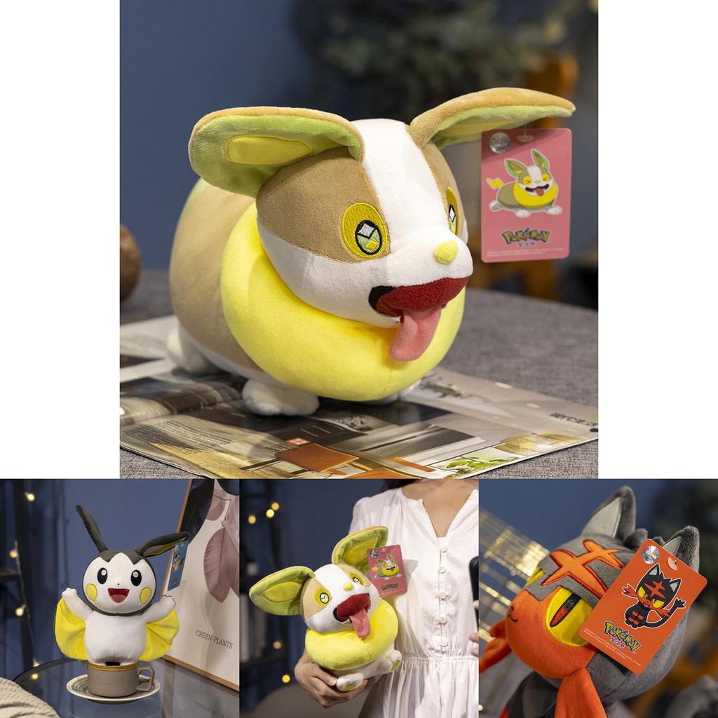 Очаровательная плюшевая игрушка Покемон Электрическая Летающая Мышь, мягкая кукла для детей и коллекционеров