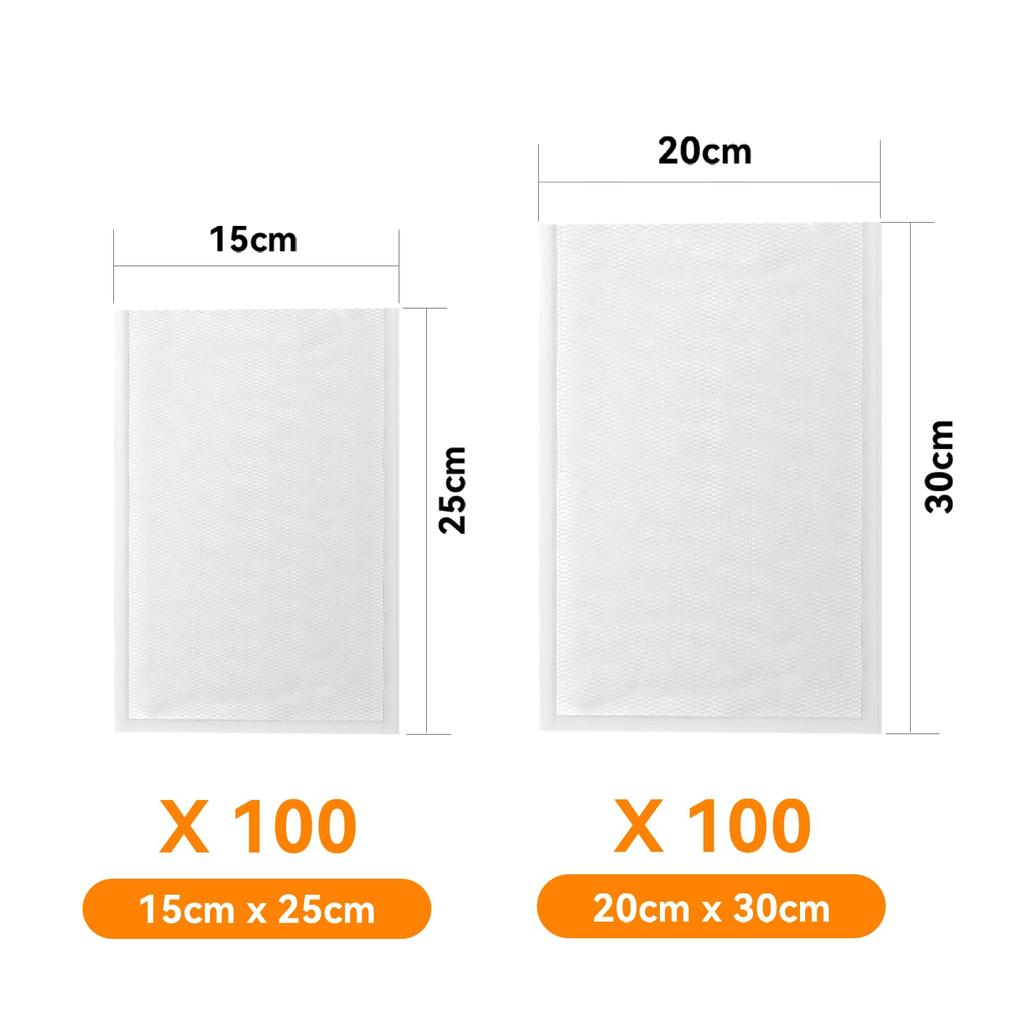 Вакуумная упаковка Wevac 15 x 25 20 x 30 100 Пакет Shinku Вакуумная упаковка для собак Низкотемпературная вакуумная упаковка Вакуумные пакеты для коммерческого домашнего использования, см,