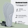 5D Soft Memory Foam Orthopedic Insoles Deodorizing Insole Shoes Sports Absorbs Sweat Breathable Antibacterial Shoe Accessory